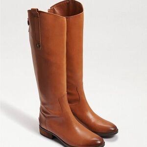 leather riding boot, Penny, adds luxe equestrian chic to any outfit